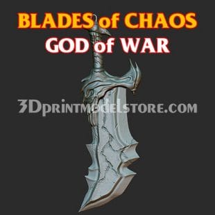 Blades of Chaos 3D Print Model