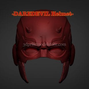 Marvel Daredevil Helmet 3D Print Model