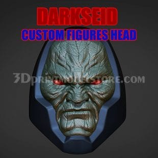 Darkseid Custom Action Figures Head