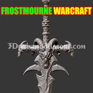 Frostmourne from Warcraft 3D Print