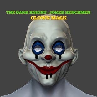 Henchmen Adult Clown Mask