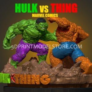 Hulk vs Thing Marvel