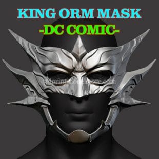 Aquaman King Orm Mask 3D Print Model