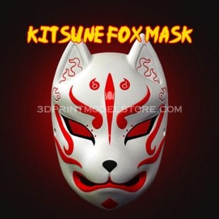 Japan Demon Kitsune Fox Mask