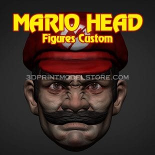 Mario Head Custom Figures