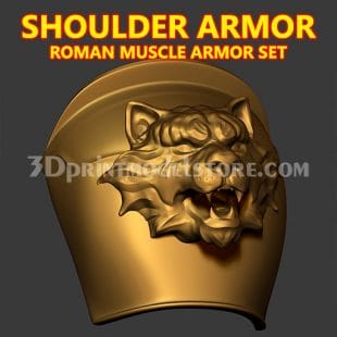 Shoulder Armor 3D Print Model
