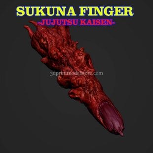 sukuna finger 3d print model