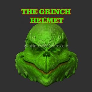 The Grinch Helmet 3D Print Model