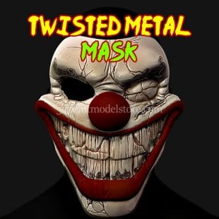 Twisted Metal Killer Mask 3D Print Model