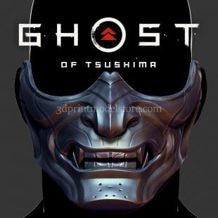Ghost of Tsushima Oni Samurai Mask