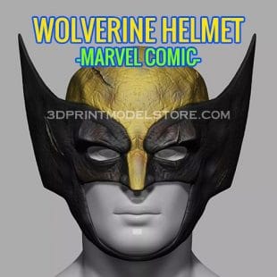 Wolverine Helmet 3D Print Model