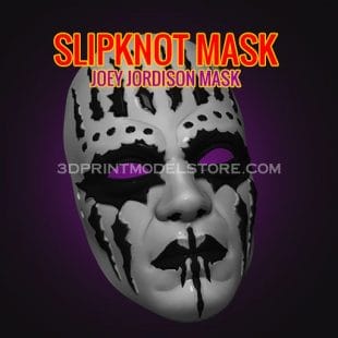 Joey Jordison Mask 3D Print Model