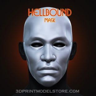 Hellbound Mask for Cosplay