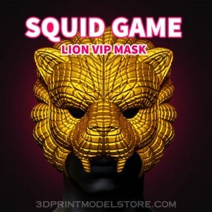 Squid Game Lion Vip Mask