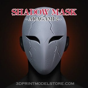 Aragami 2 Shadow Mask 3D Print Model