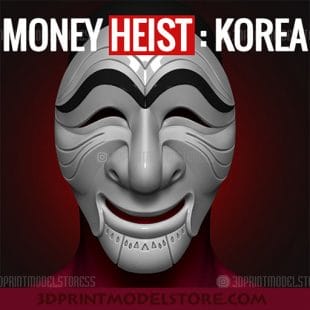 Money Heist Korea Cosplay Mask