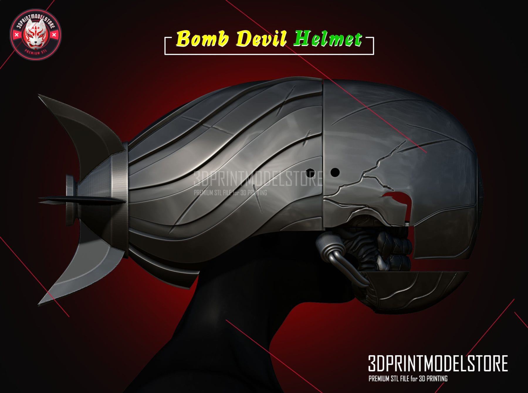 Bomb Devil Girl Reze Helmet