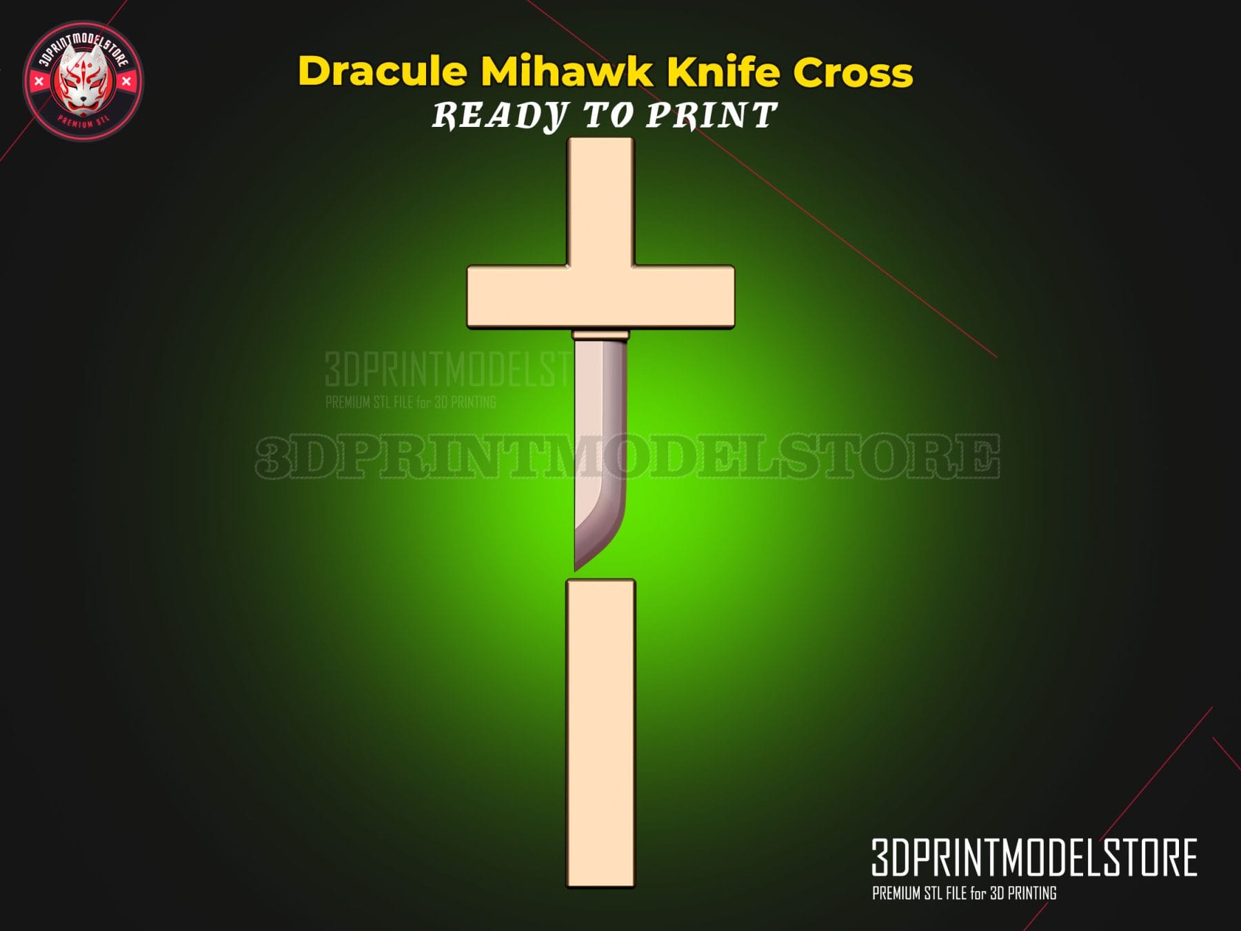 Kogatana Knife Cross Mihawk Weapon
