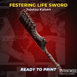 Festering Life Sword Blade - Jujutsu Kaisen Cosplay