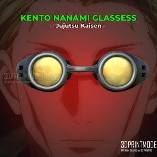 Kento Nanami Glassess - Jujutsu Kaisen Cosplay