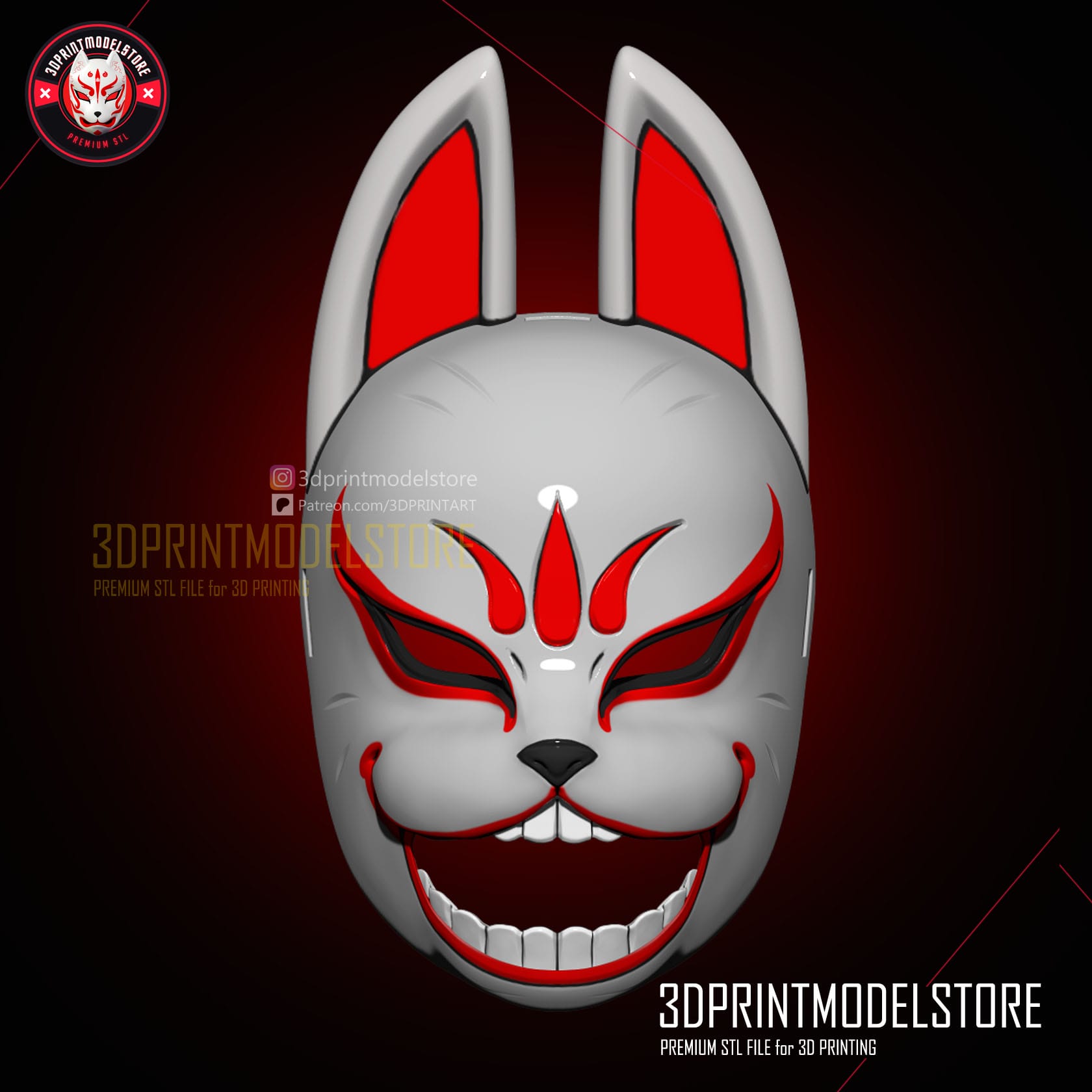 Genba Kazama Mask The Elusive Samurai Cosplay